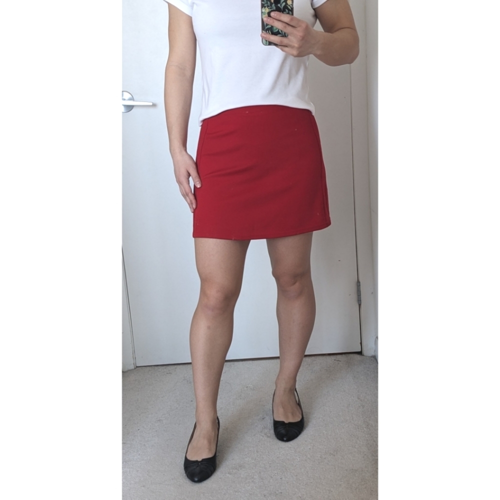 🎾⛳Made in Canada! Vintage Red Tennis Skirt